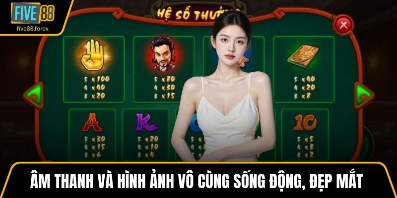 Âm thanh và hình ảnh vô cùng sống động, đẹp mắt